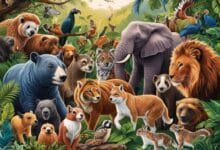 الحيوانات بالانجليزي