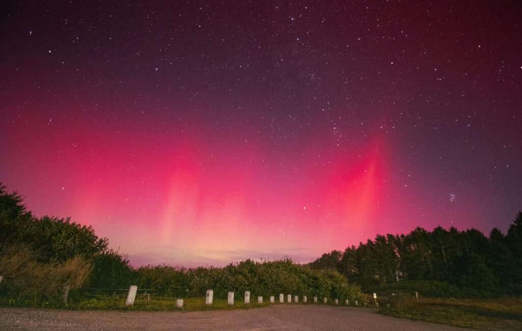 the red aurora borealis