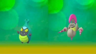 Shiny Karrablast