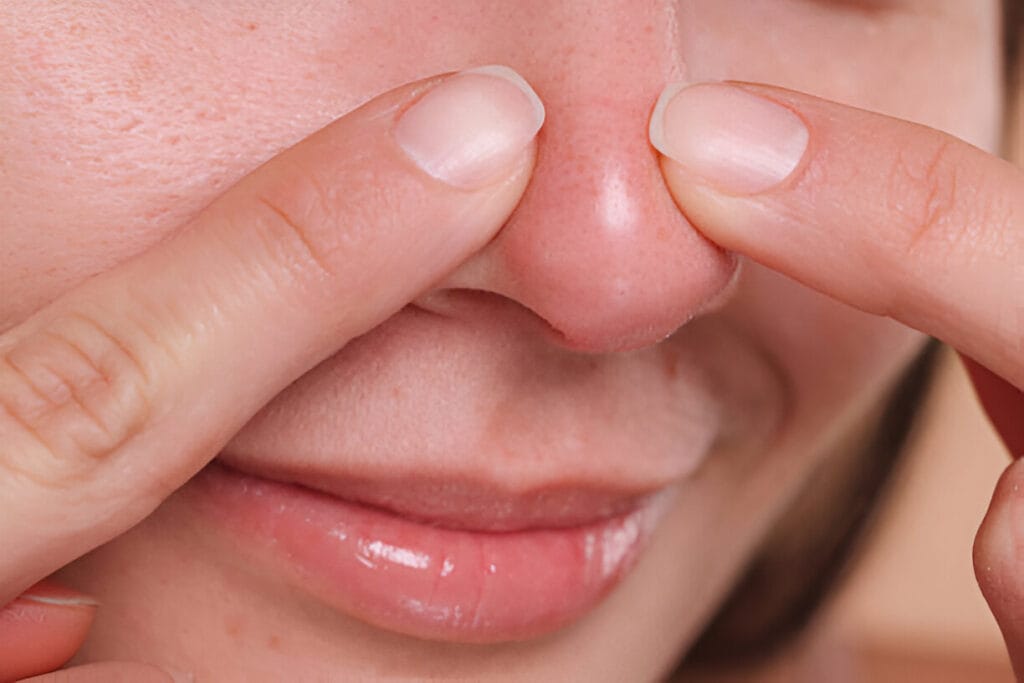 removing blackheads